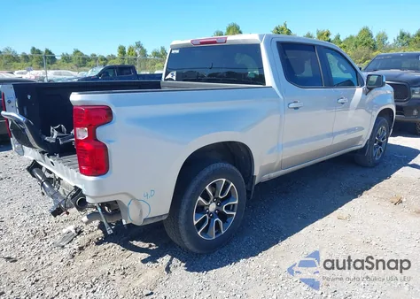 2022 Chevrolet Silverado 1500 4Wd Standard Bed Lt из США, поврежденный, VIN 2GCUDDED6N1501995